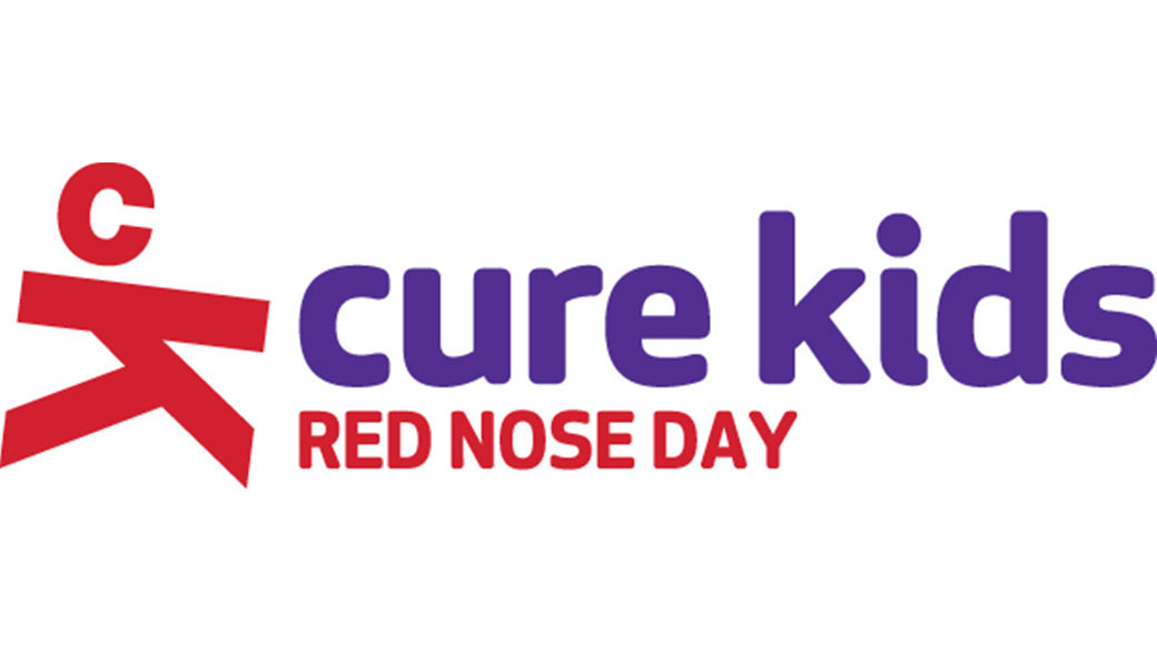cure kids red nose day logo