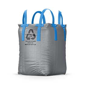 bulk bag made from recycled pet